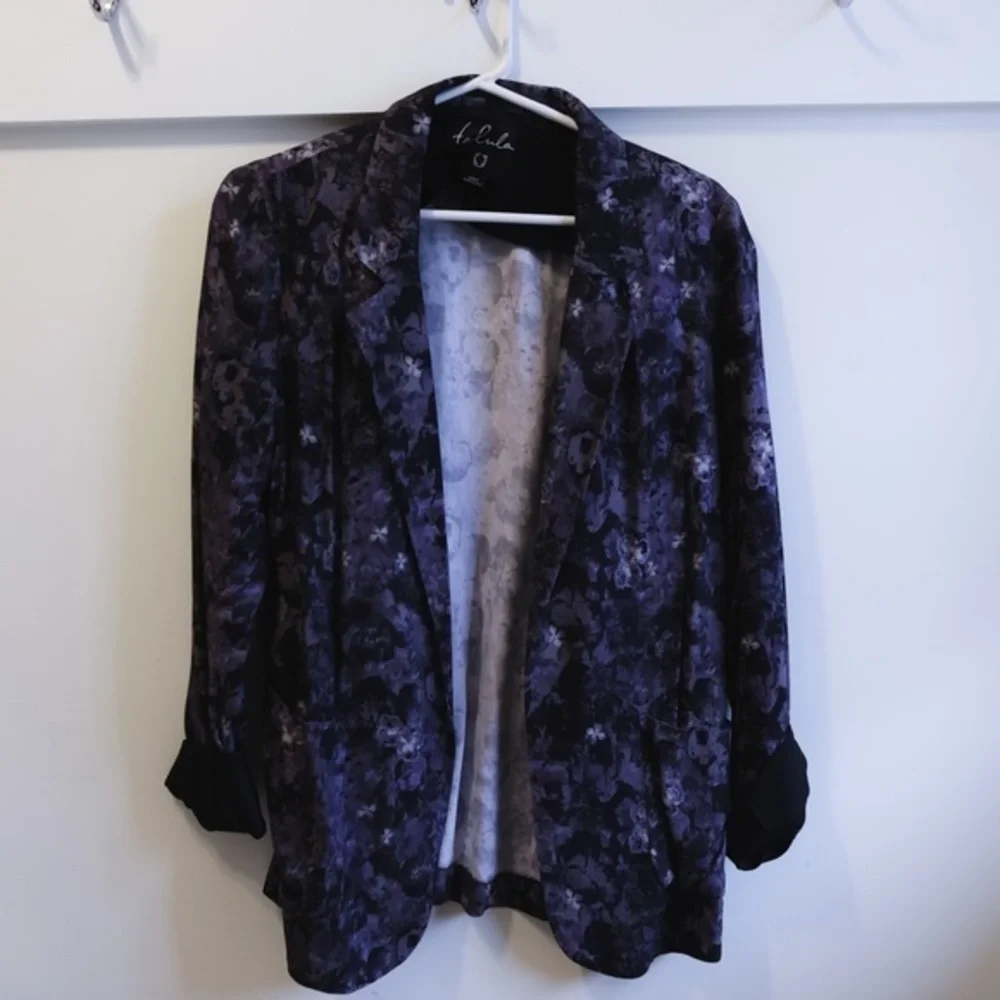 Aritzia Talula Floral Blazer S